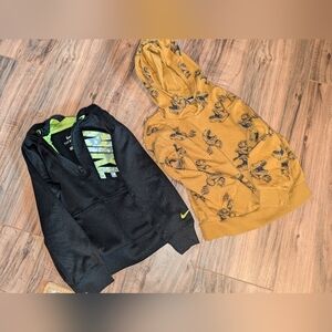 Boys hooded Sweatshirt lot bundle size 5-6 bundle. H&M and Nike bundle